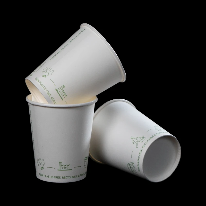 
Eco Friendly Compostable Bio Degradable recyclable plastic free paper for paper cups aqueous coating paper cup 
