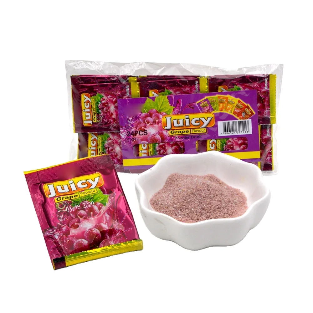 No.1 cheapest sweet fresh grape flavor instant juice powder