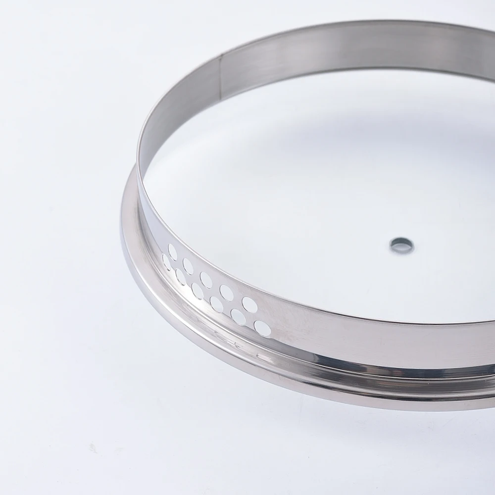 Sell Well New Type  Square Tempered Glass Pan Cover With Handle Aluminum Pan Oval Glass Cover