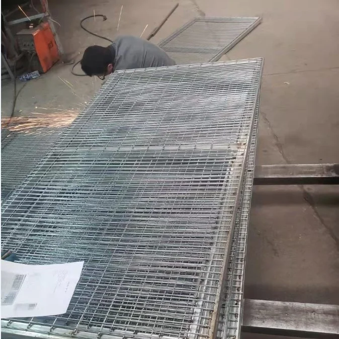 Warehouse Partition Welded Wire Mesh Storage Cage Fence