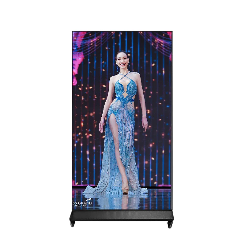 85 Inch HD 4K  Full Screen  Floor Standing Advertising Display for Events and Party  LCD indoor Digital Signage And Display