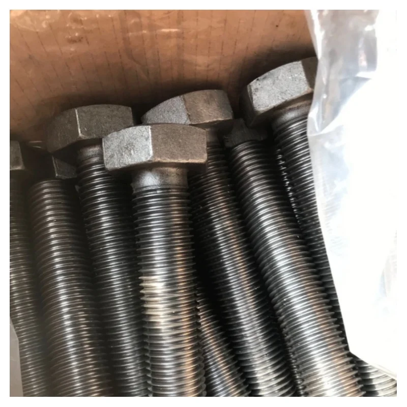 ASME B18.2.2 A194 2h 2hm A563 HDG Oversized Black Heavy Duty Hex Nut and ASTM A307 A325 Hex Bolt