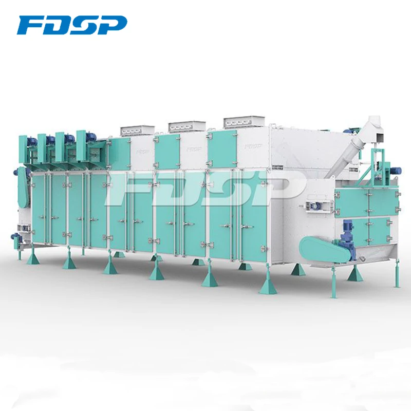 Hot sale horizontal circulation fish feed dryer machine