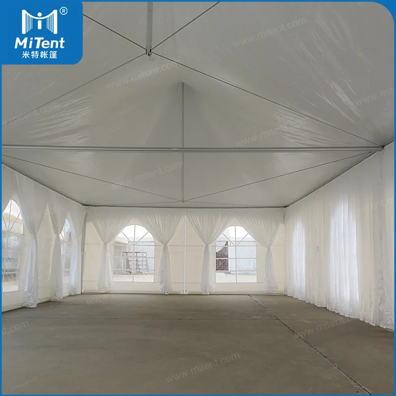 Arabic High Peak Wedding Canopy Marquee Tent with Tables and Chairs for Party