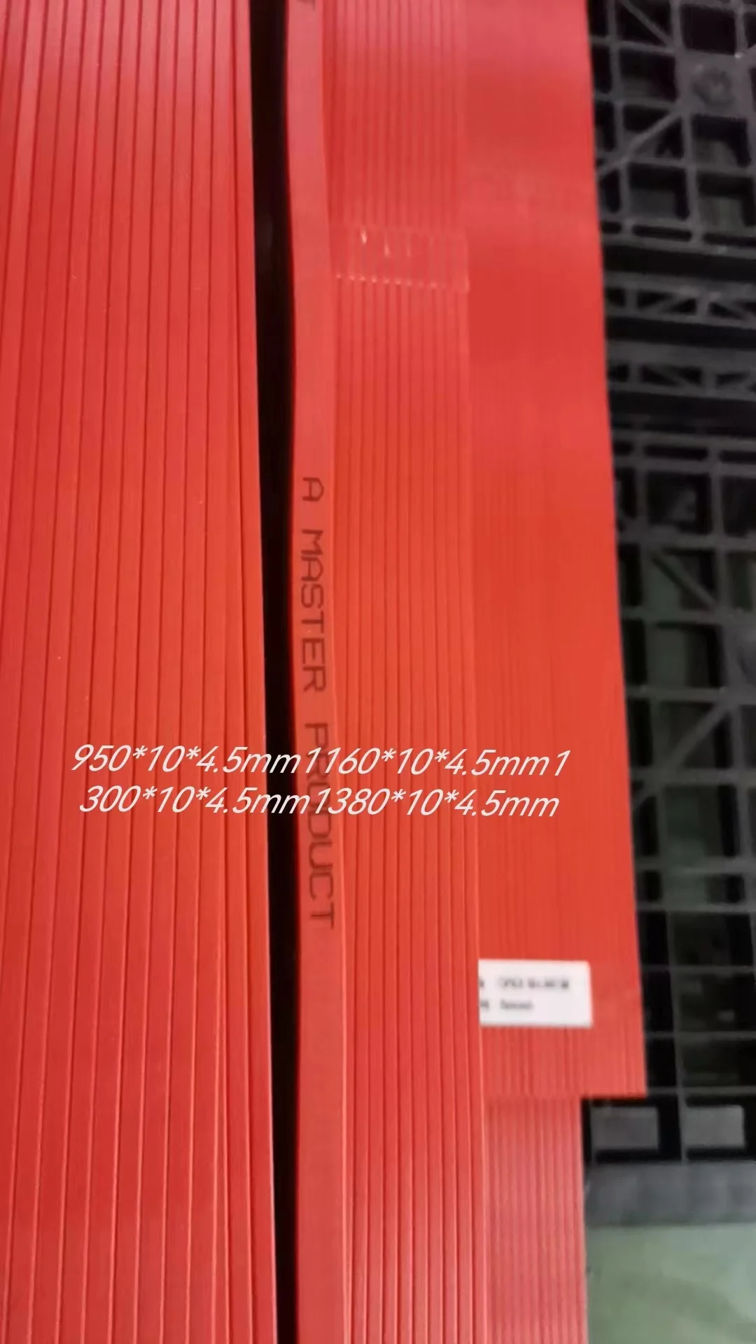 PVC Paper cutting sticks for paper cutting machine bespoke sizes available