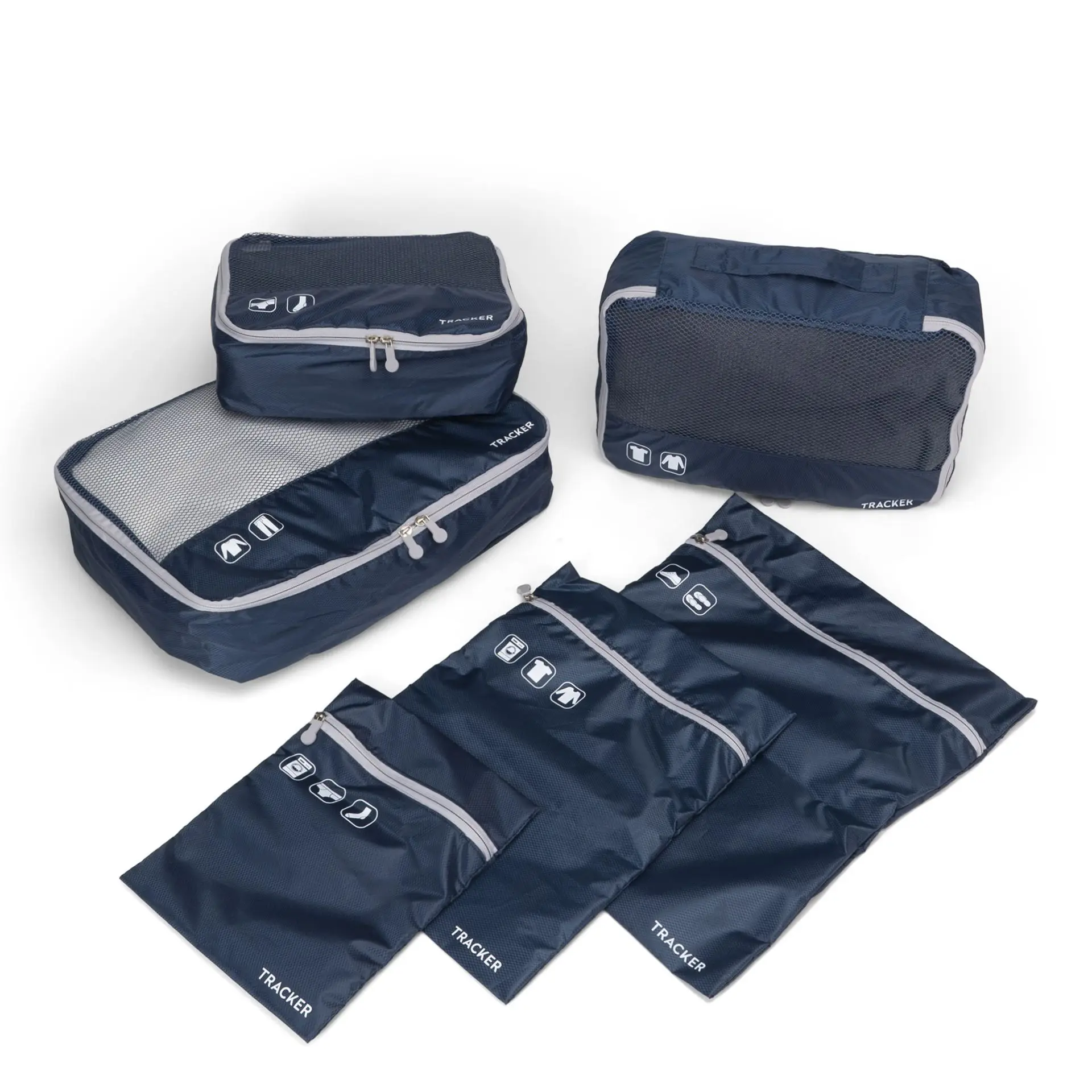 Factory Cheap 2023 Hot Sale Factory 6pcs/sets Travel Bags Packing Cube Portable Clothing Sorting Organizer Luggage Accessories