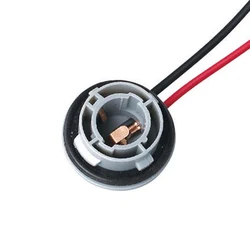 MUSUHA 1156 BA15S car bulb holder Plastic Socket 1156 BA15S Lamp holder auto connector Led light adapter 1156 BA15S socket