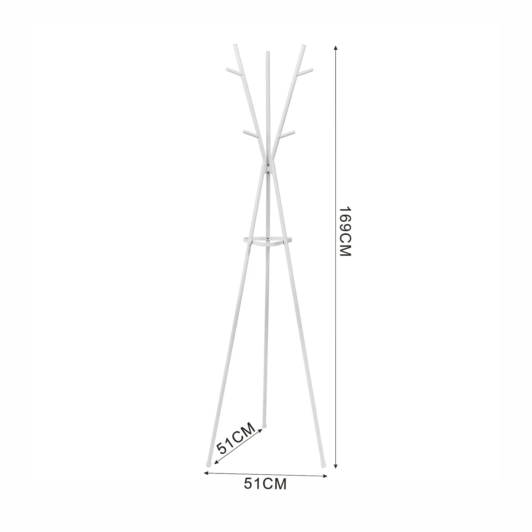 Wireking 2024 Coat Racks Hanger Standing Corner Floor Tree Metal Coat Rack Stand Entryway Hanging Clothes Rack