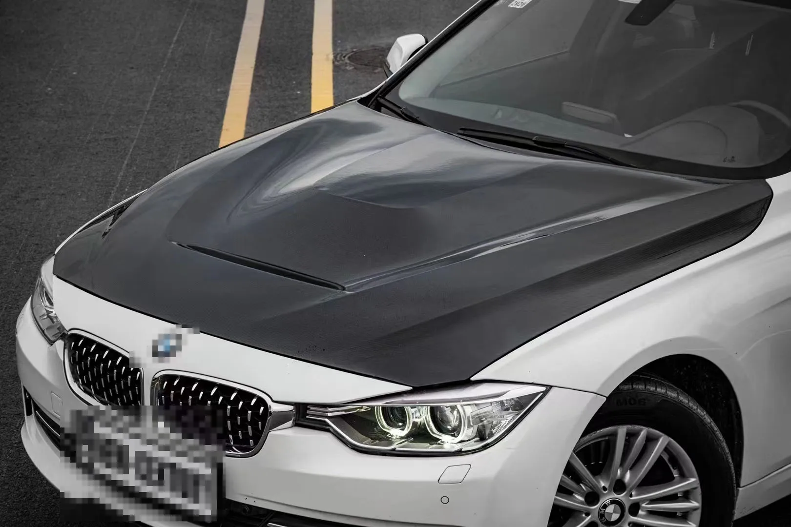 Капот из углеродного волокна для BMW F30 2013-2019 Высококачественная крышка двигателя капот классических