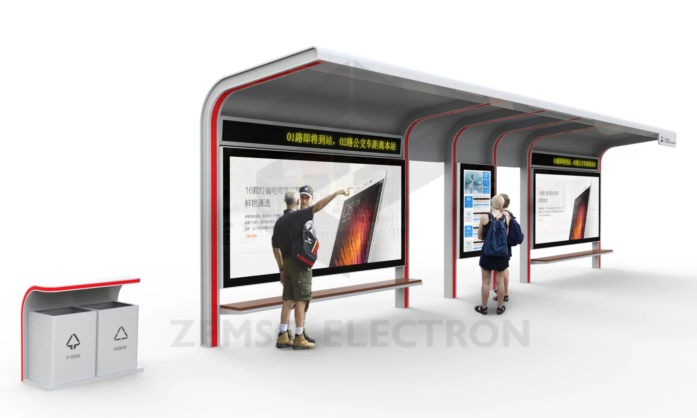 bus stop shelters for sale manufacturer air conditioned bus stop shelter with announcement system