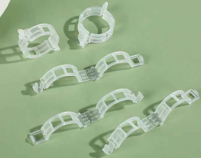 Hot Sale Plant Lock Clips For Fixed Vine Garden Greenhouse Plastic Tomato Clips Greenhouse Equipment