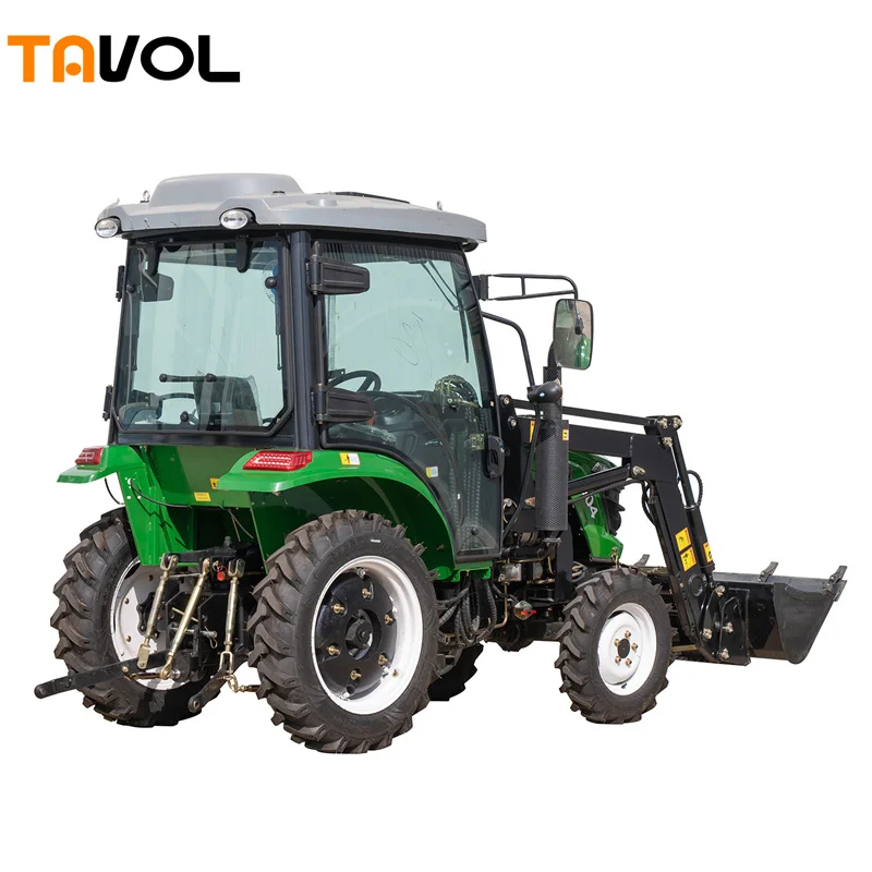 60hp 4x4 4wd компактный сельскохозяйственный трактор с погрузчиком и экскаватором-погрузчиком, салонные тракторы переменного тока, цена, сделано в Китае
