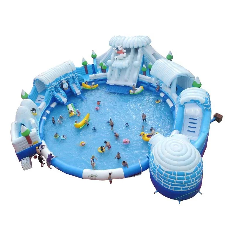 children inflatable theme water park equipment for kids in stock ready to ship for land