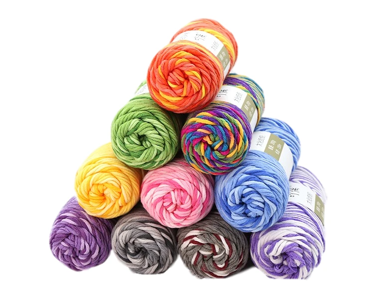 Factory cheap price cotton blended yarn for knitting products