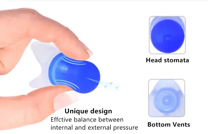Special Design Pressure Reduction Reusable Silicone Flight Earplug Cancelling Silicone Earplugs Travel Ear Plugs