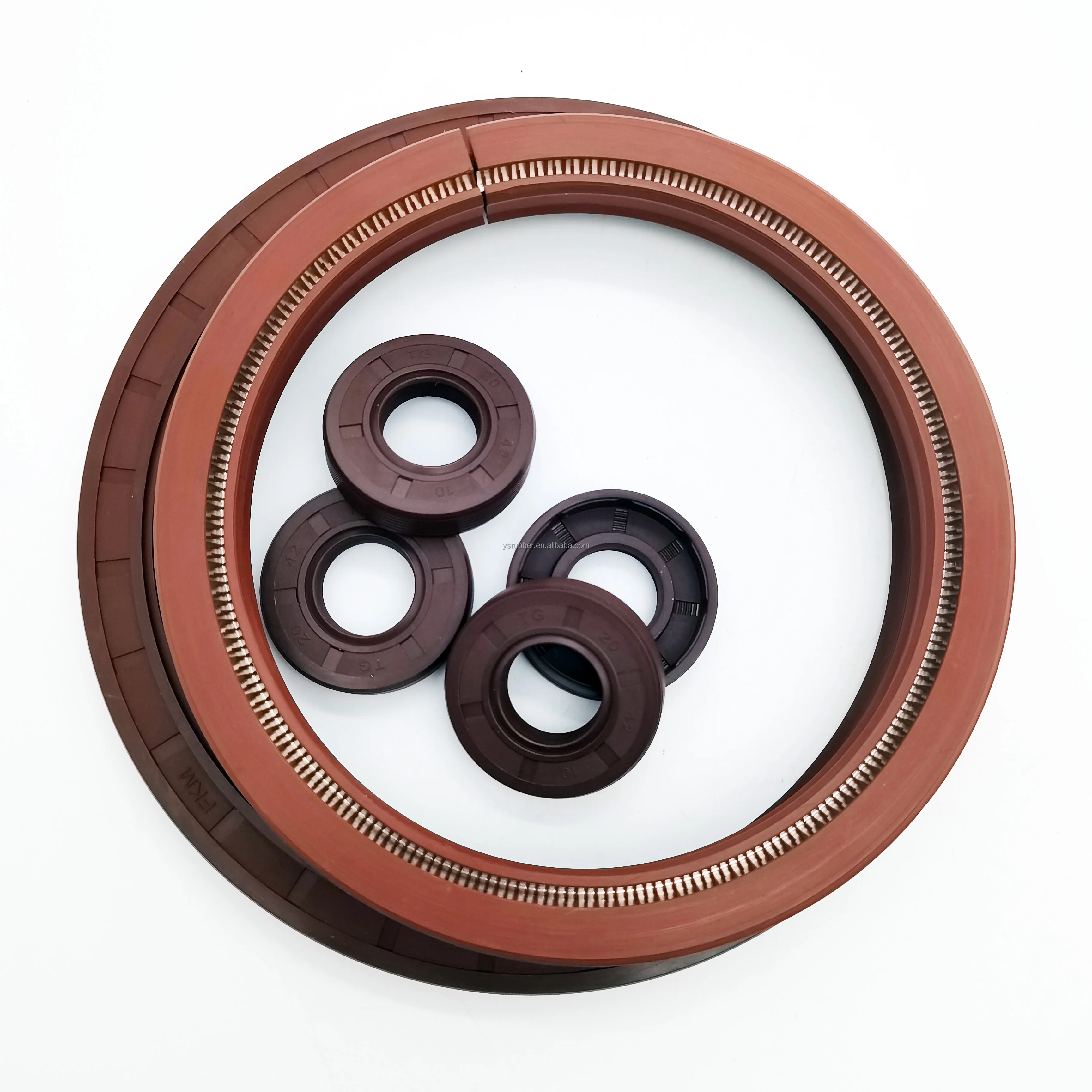 High Quality Tb Type Oil Seal 55*75*8 Gearbox Shaft Double Lip Has Outer Metal case
