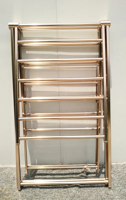 AL-7019-1.47  multi-functional high folding  aluminum  clothing rack towel stand