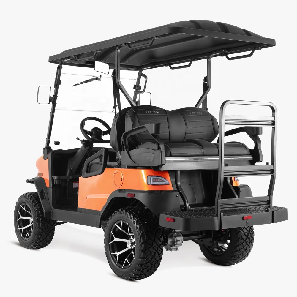 Tao Motor 2024 Chinese New Design 48v Lithium Battery Utility High Quality Electric Golf Cart