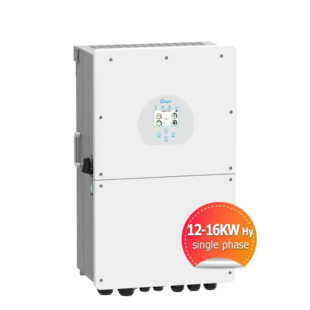 Deye SUN-12K-SG02 LP1-EU-AM3 DC 48V 8KW 10KW Deye Single Phase Hybrid Solar Inverter 8kva 5kva