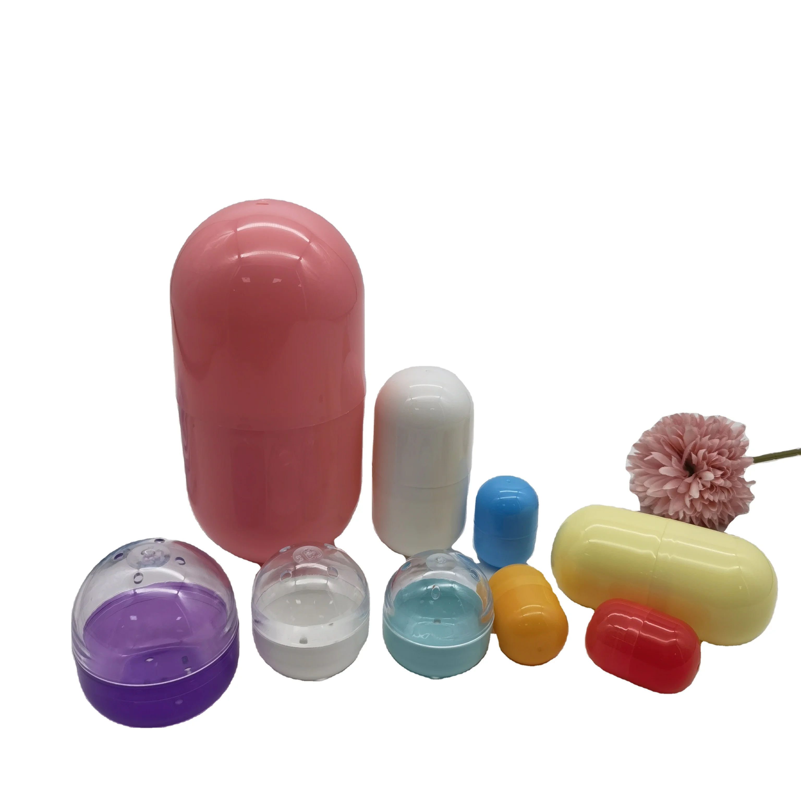 Mini Capsule Multiple Colour Toy Vending Machine Gashapon Capsule Toys Suitable For Claw Machine