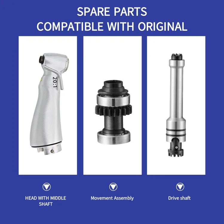 20:1 зубной имплантат один распылитель воды стоматологический наконечник с кнопкой Мини светодиодный и генератор