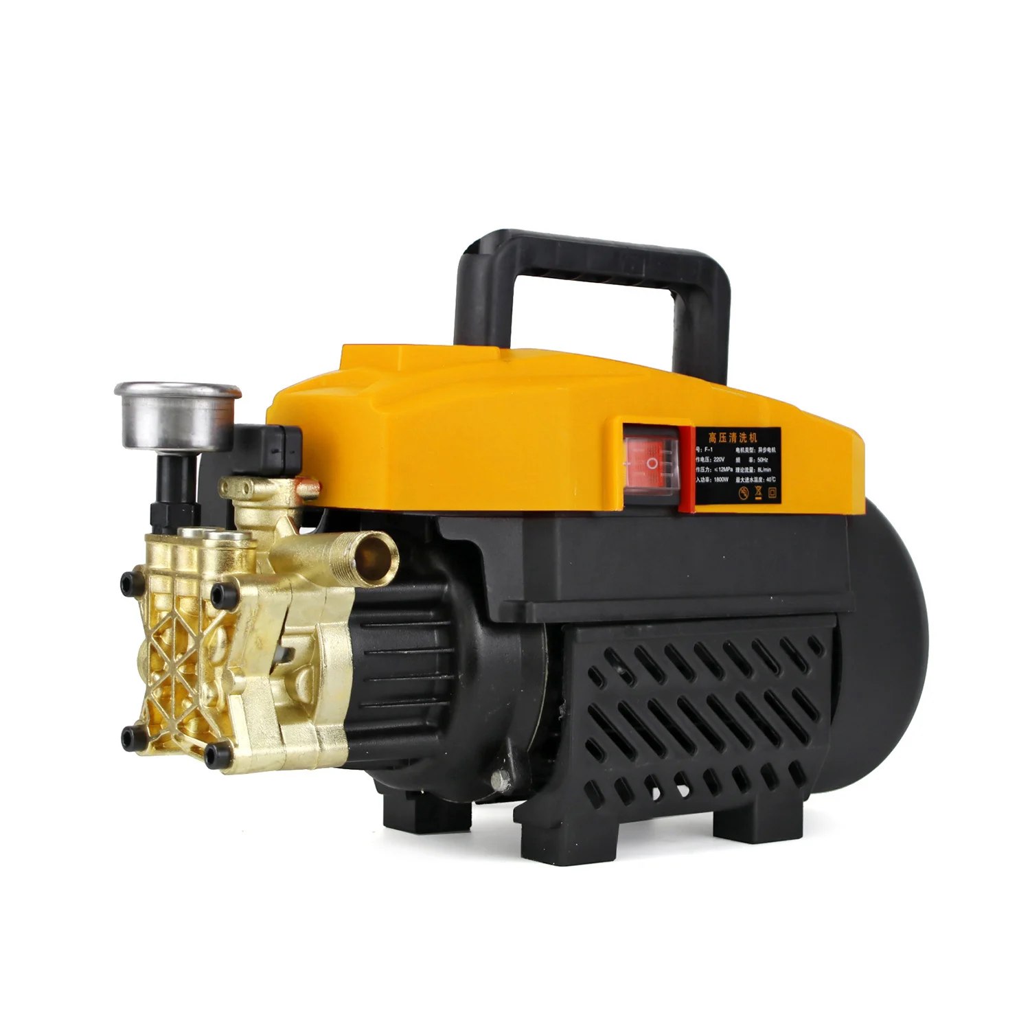 China Hot Water Industrial High Pressure 14Mpa Cleaner Car Power Washer Pump Machine Electric