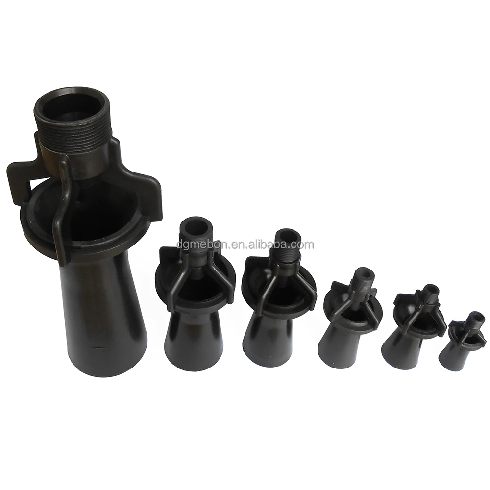 1/4,3/8,1/2 tank eductor,polypropylene mixing liquid nozzle