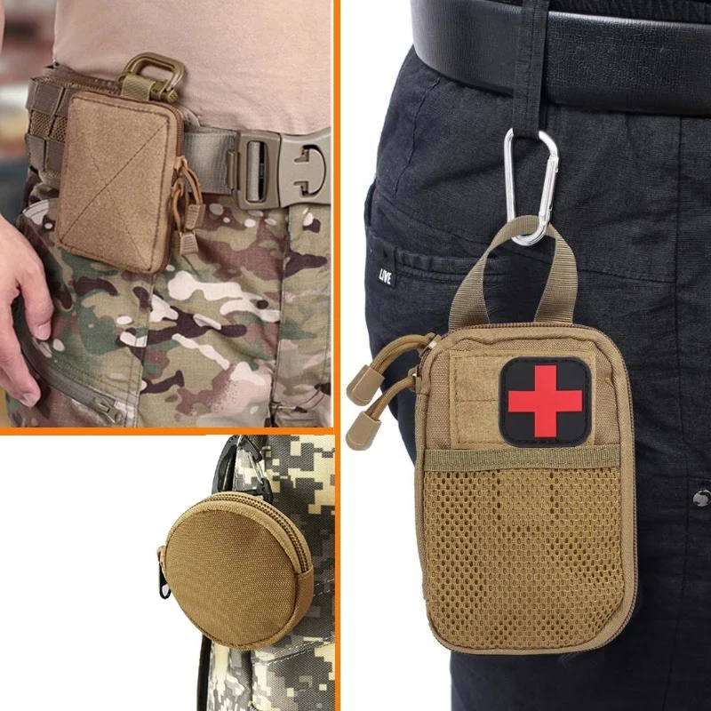 Тактическая уличная поясная Сумка Molle забавная Сумочка для мобильного телефона аксессуары охотничьего снаряжения поясной кошелек повседневного использования