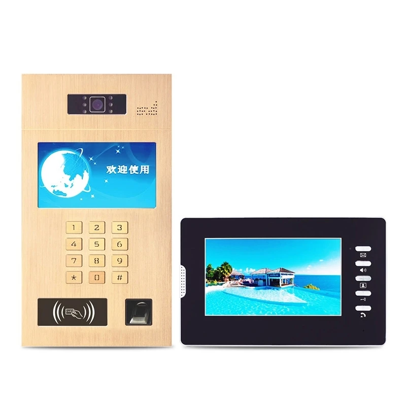 Professional Ip Multi with CE certificate Apartment Video Door Phone Intercom System