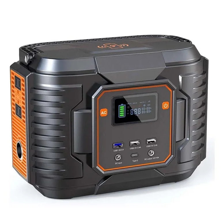 300w power station charging backup 18650 battery 110v-120v power station lithium portable solar generator
