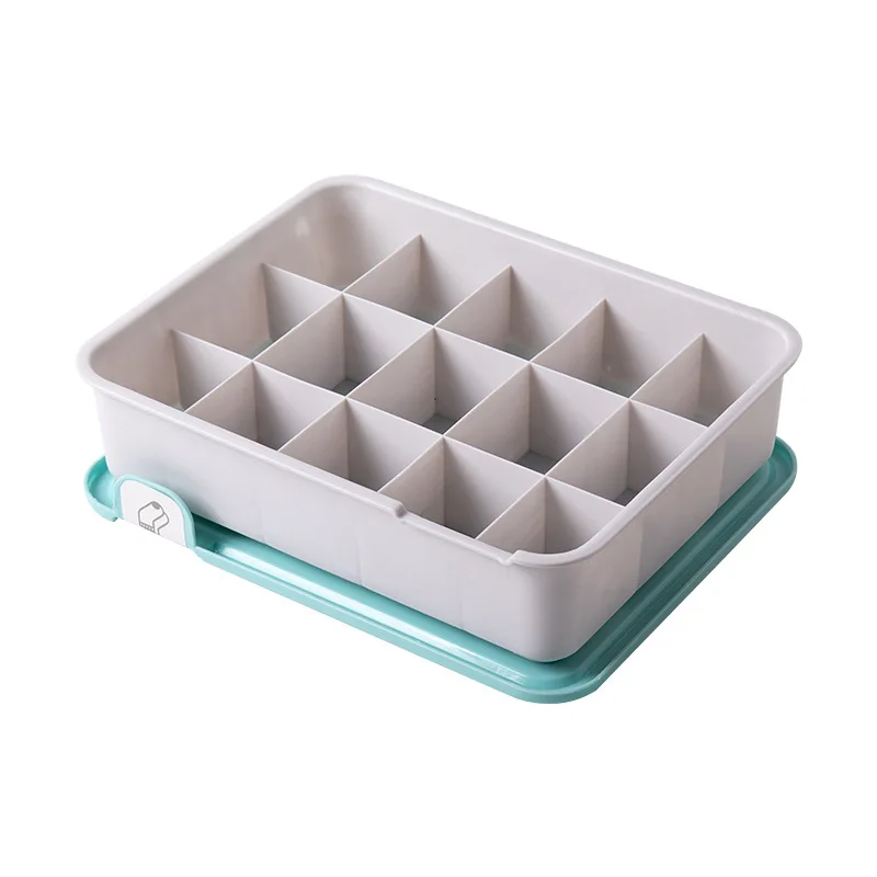 Drawer Organizers Plastic Underwear Storage Box Desktop Bra Socks Panties Organizer with Cover