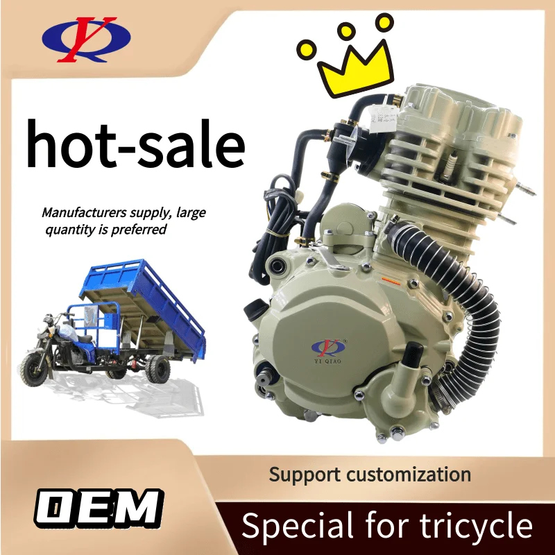 250cc motorcycle engine Vertical water-cooled three-wheel motorcycle engine 250 motorcycle parts
