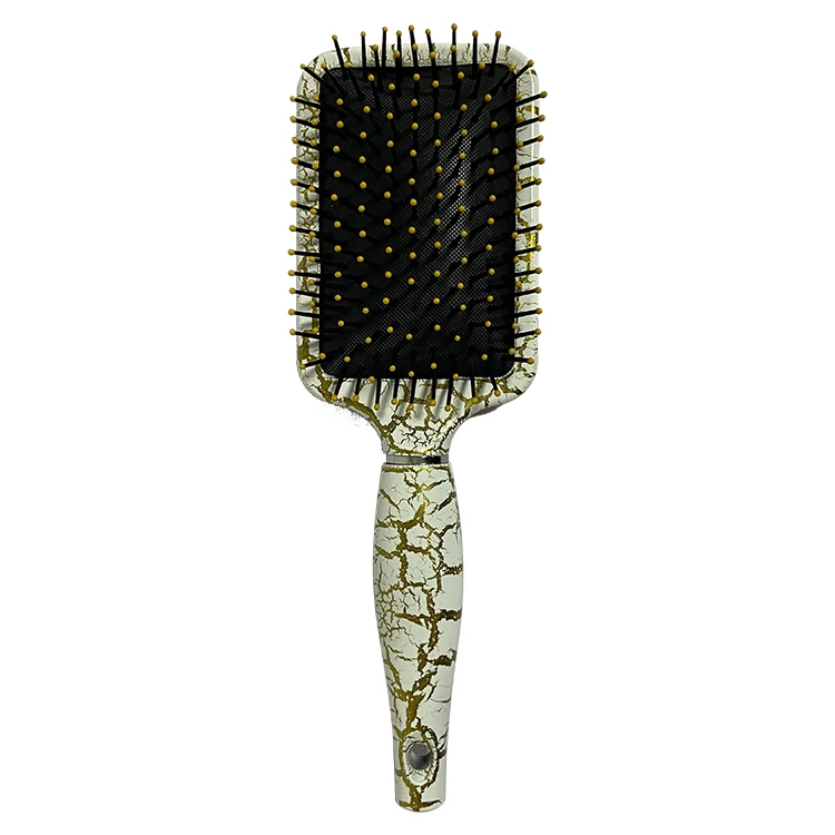 EUREKA 9594CNG Massaging Hair Brush Self Cleaning Comb Massage Comb Air-Cushion Comb With Nylon Pins And Grip Handle