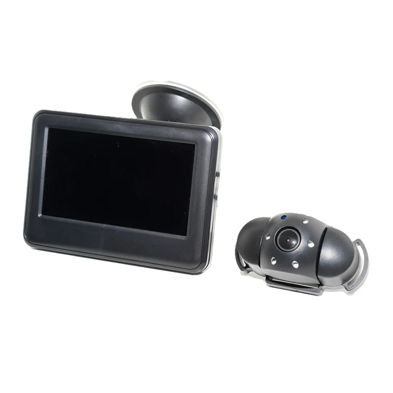 4.3Inch 1000TVL 120 Degree Wide Angle Car Baby Video Monitor Night Vision Baby Car Camera