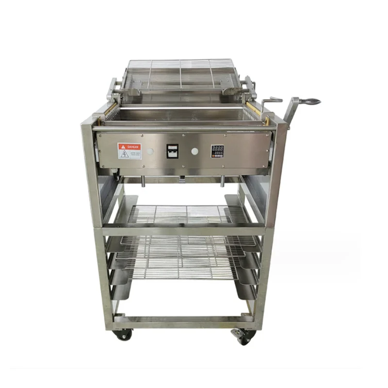 Chocolate tempering and coating machine automatic spryer mini for nuts chocolate