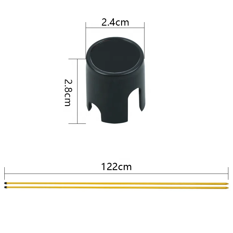 Fiberglass Golf Collapsible Alignment Stick Golf Training Aid For Aiming Putting Posture Corrector With 90 Degree Connector