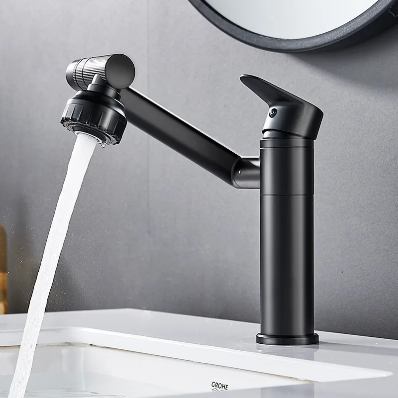 360 Degree Rotation Hot And Cold New Design Basin Faucet Taps Lavatory Bathroom Wash Basin Brass Faucet Mixer