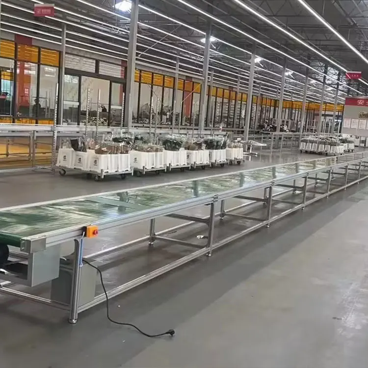 Custom  mini conveyor belt for injection machine  Wire Mesh Belt Chain Conveyor