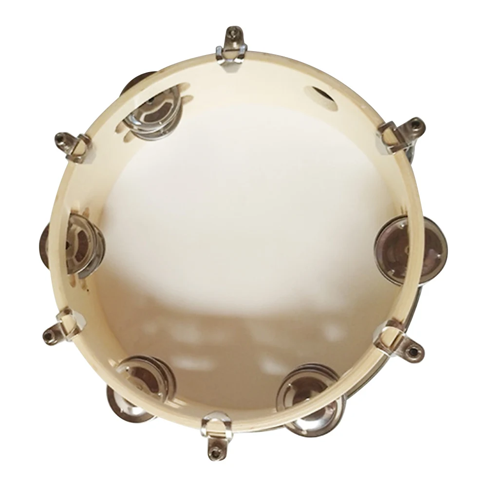 10-inch Adjustable Hand Tambourine
