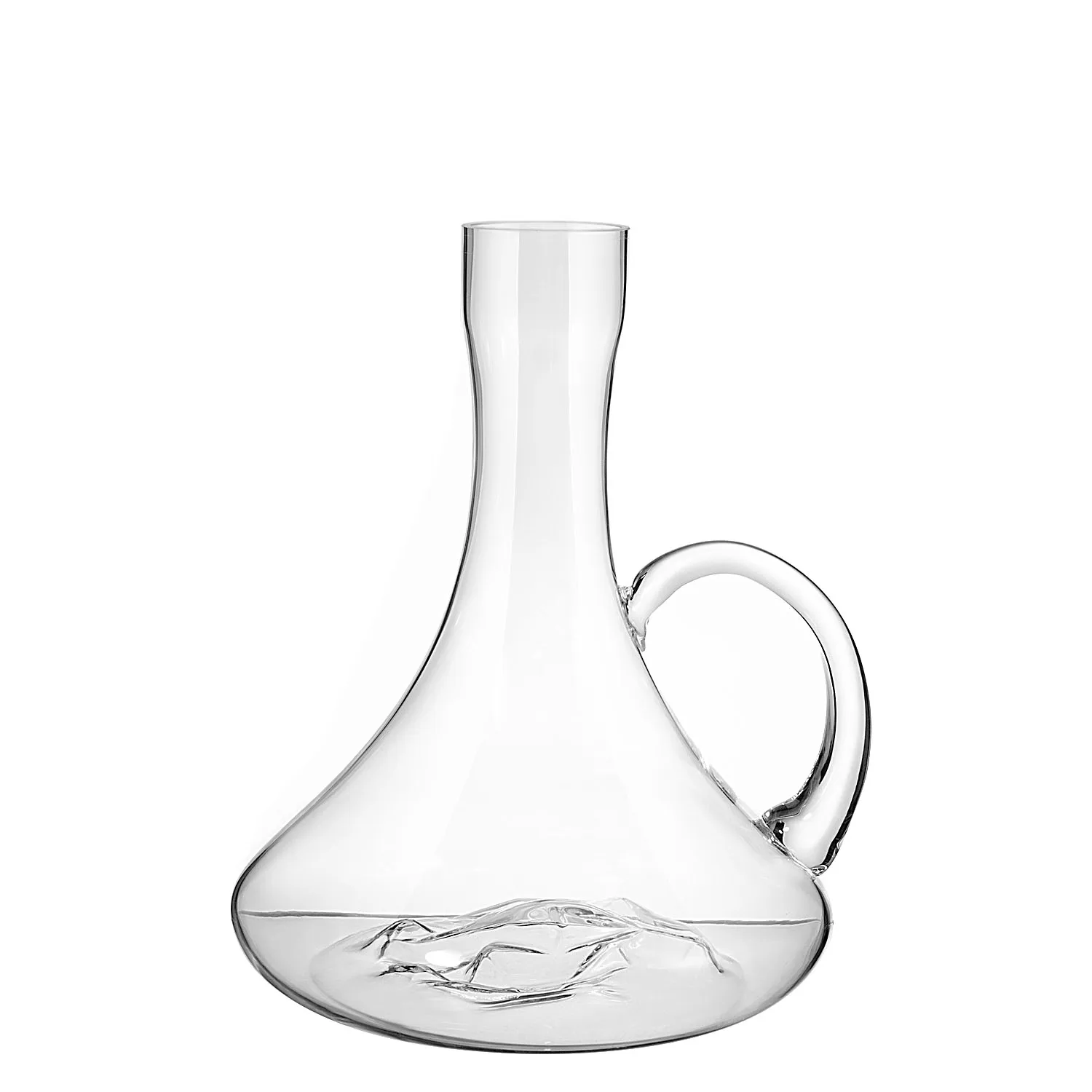 Samlife-20339 Red Wine Decanter Set Hand Blown Crystal Glass Wine Decanter with handle