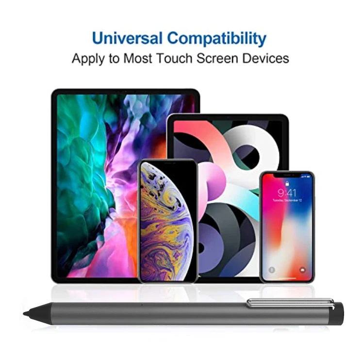 SUN ZERO Universal touch stick stylus Easy to usealuminium stylus pen tablet for Precise Writing/Drawing smartmatic stylus