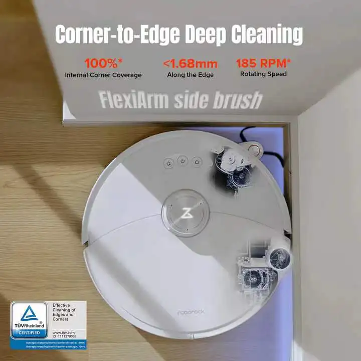 Roborock S8 MaxV Ultra Vacuum Cleaner Aspiradora Intelligent Electric Wireless Mopping Cleaning Robotic Sweeper Robot Vacuums