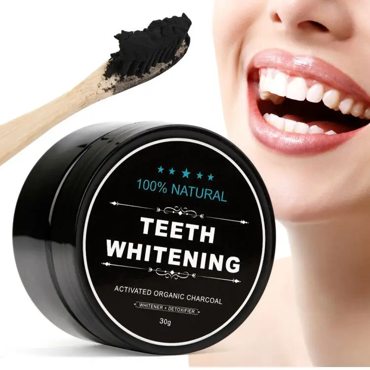 Natural Bamboo Charcoal Teeth Whitening Activated Carbon Teeth Whitening Powder
