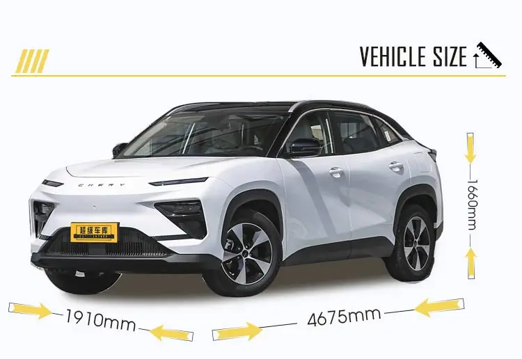 Chery EQ7 EV SUV New Energy Vehicle Chery Comfort Home 2023 412km Air Version Pure Electric Cherry EQ7 Car