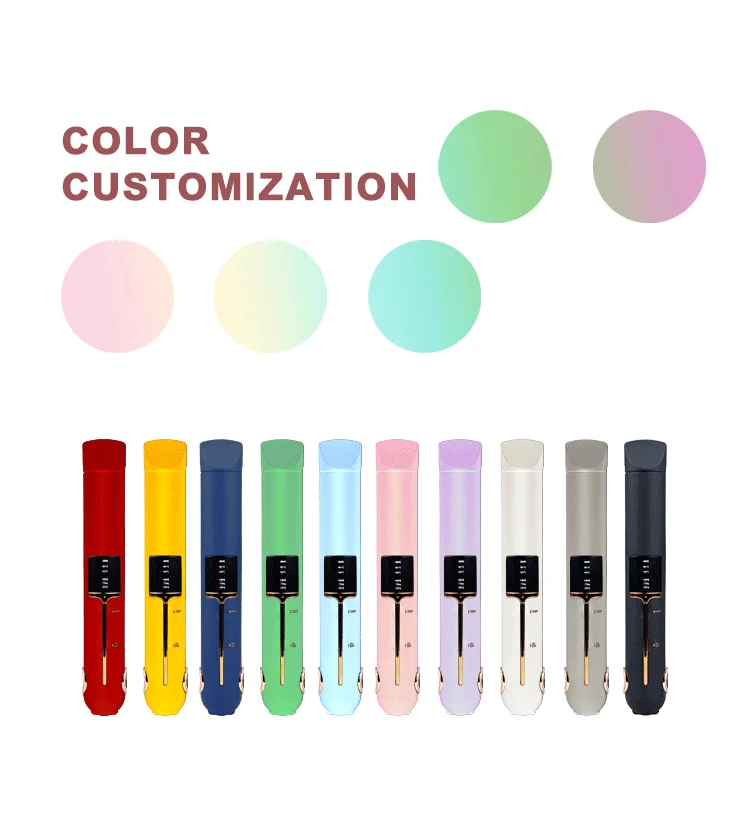 Wholesale Custom Flat Iron Fashion fast heating Hair Straightener for Household