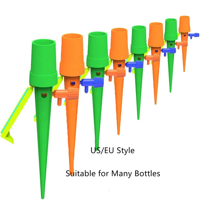 For Plant Self Automatic Watering Device, Adjustable Folw Drip with Switch Control Valve