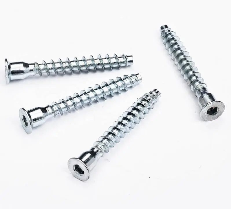 Factory8.8/ 10.9/ 12.9 Grade Wood Screws Furniture  Connector Fasteners Manufacturer Furniture Screws Self-Tapping Screw