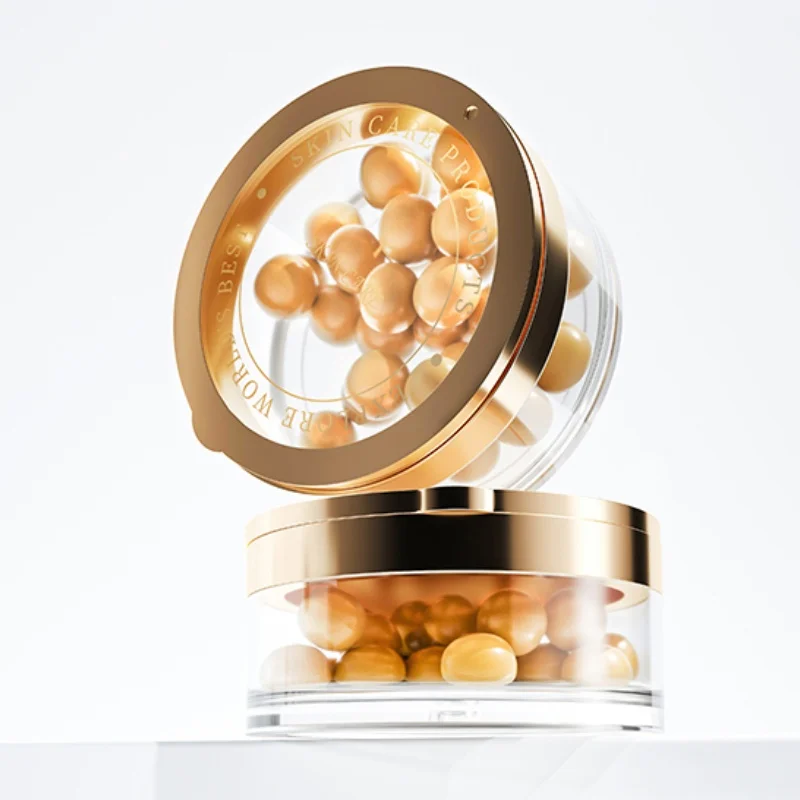 OEM Brightening Serum Skin Care Capsule Glutathione Collagen Vitamin C Hyaluronic Acid Anti Aging Acne Facial Serum
