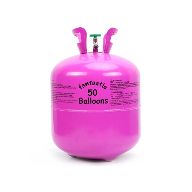 22.4L Disposable steel helium tank for balloon 1.2mm thickness without protection liquid