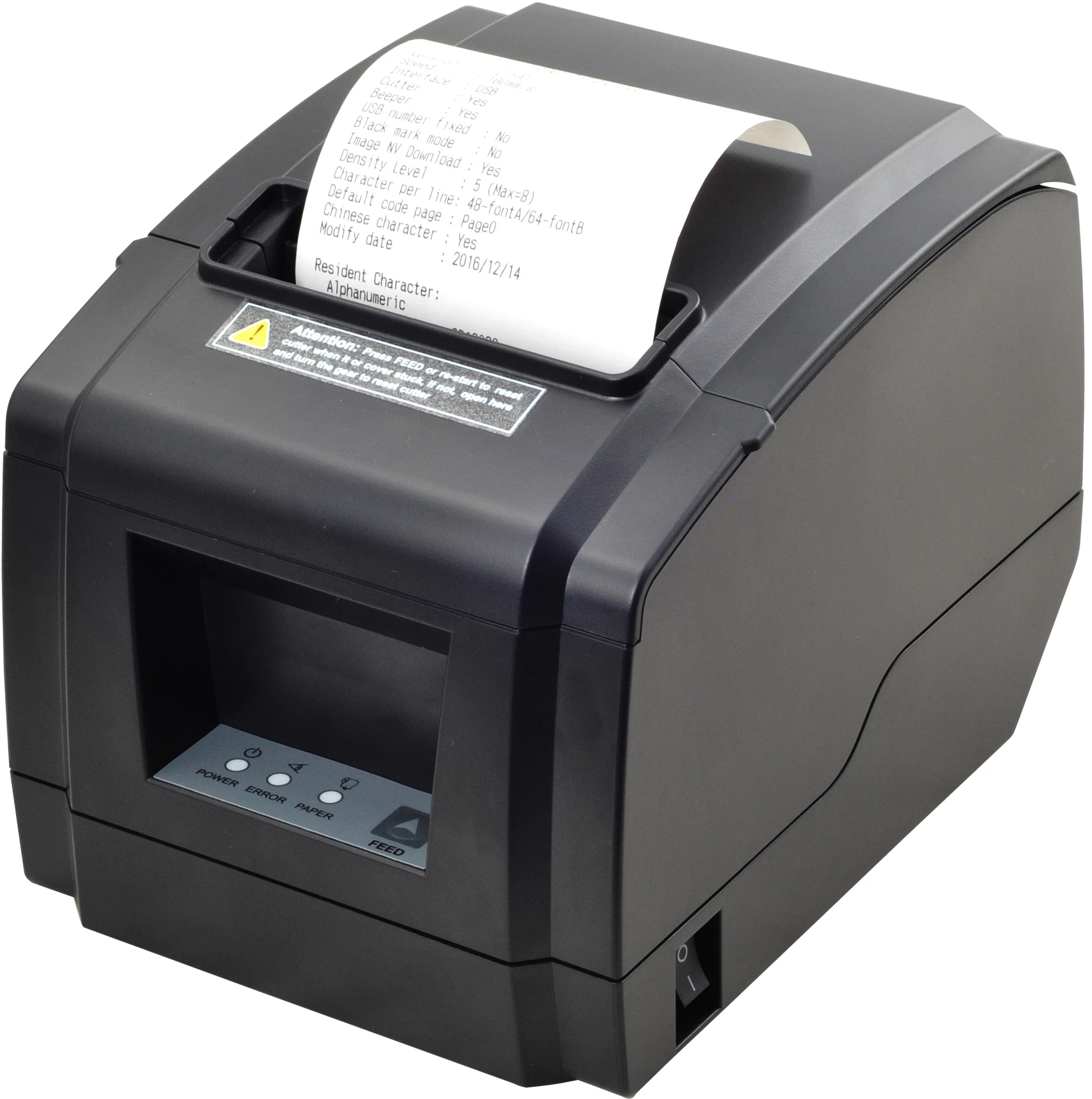 
Newest 160mm/s high printing pos printer 80mm thermal receipt printer with linux driver for restaurant 